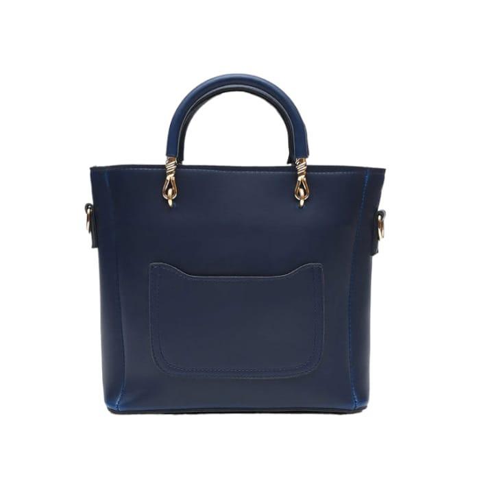 Elegant Shoulder Bag Color-Blue