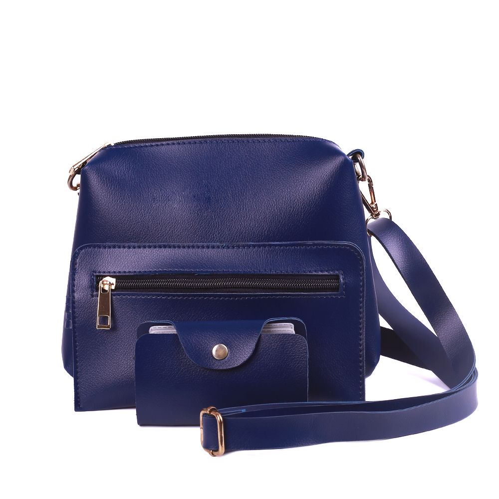 4 in 1 Piece Handbags For women-Blue