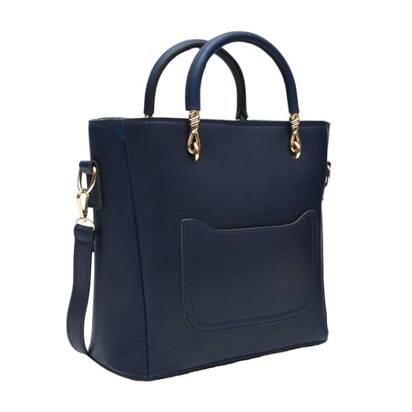 Elegant Shoulder Bag Color-Blue