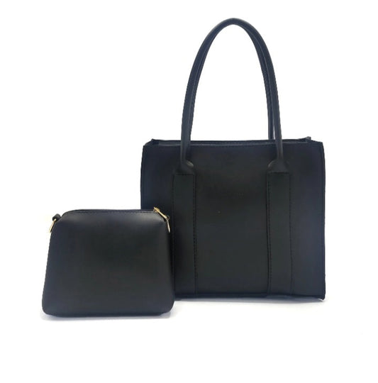 2 in 1 Piece Classy Stylish Shoulder Bag For women-Black