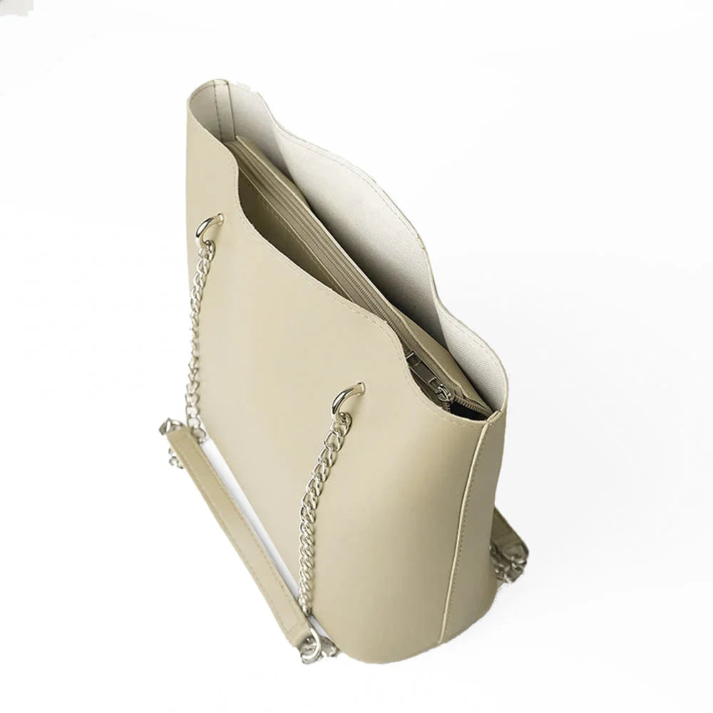 3 in 1 Alpha Tote Bag For Women-Beige